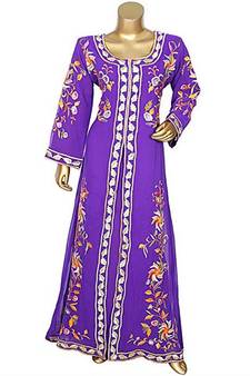  Moroccan Kaftan Islamic Moroccan Jalabiya Dress