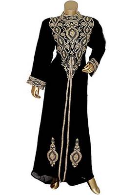 New Moroccan Arabic Islamic Party Wear Party Dress For Women 1