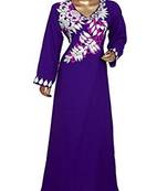 Eleagnt Modern Arabic Kaftan Dress For Women Wedding Gown