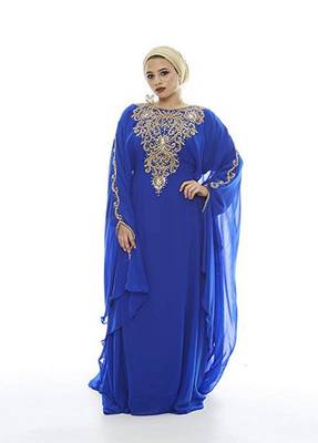 Morocan Arabic Islamic Kaftan Dress 1