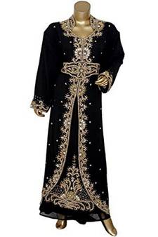 Modern Islamic Arabic Kaftan Dress For Weddin Gown Party Wear Dress