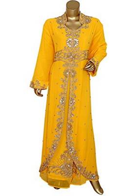 New Moroccan Arabic Islamic Party Wear Party Dress For Women 1
