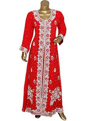  Moroccan Kaftan Islamic Moroccan Jalabiya Dress 1