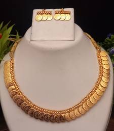 Alloy Temple Jewellery Necklace Set