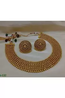 Copper Necklace Set for Women wedding