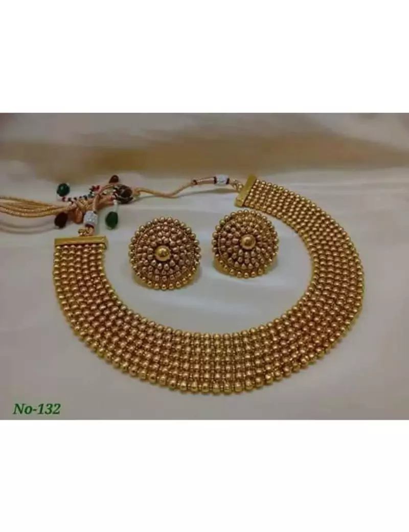 Copper Necklace Set for Women wedding