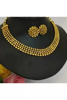 Copper Necklace Set for Women wedding