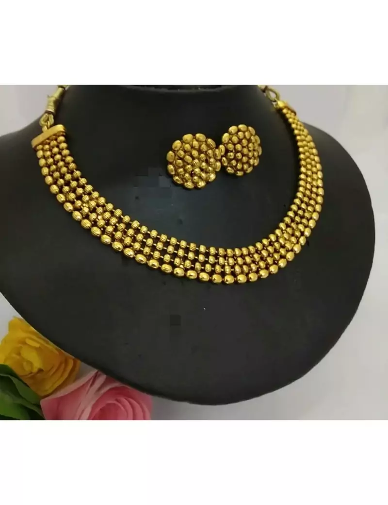 Copper Necklace Set for Women wedding