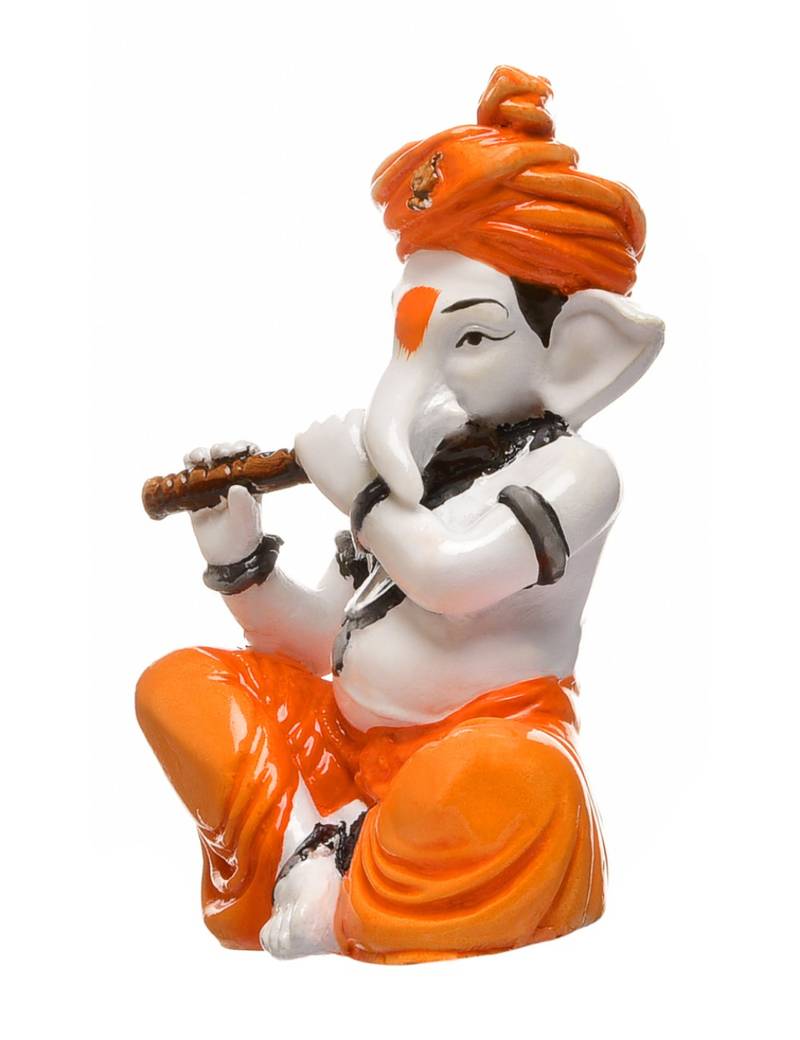 Clickshop9 Music Dance Instrument Ganesha Statue Decor Gifts