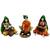 Karigaari India Polyresine Set of 3 Rajasthani Troupes Show Piece