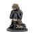 Manisha Idols Antique Gold Seated Thinking Buddha With Dimonds (Black)