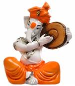 SN Handicrafts Lord Ganesha Playing Guitar for Home Decor| Office Decor| Chrismas Decor| Diwali Decor
