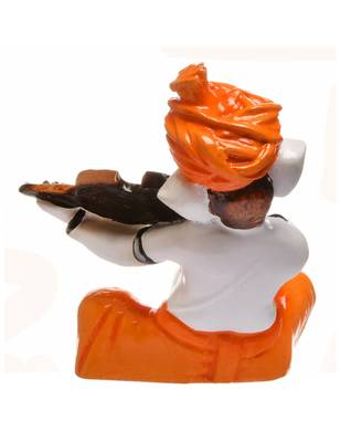 SN Handicrafts Lord Ganesha Playing Guitar for Home Decor| Office Decor| Chrismas Decor| Diwali Decor 2
