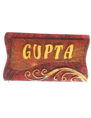 Karigaari India Wooden Name Plate I Customized Name Plate I Door Signs I Door Boards I Name Board for House 1