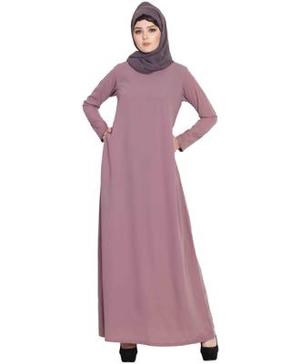 Ecrin- Two Pieces Set-Embroidered Cape With Inner Abaya 3