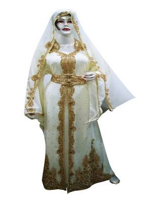 New Modern Moroccan Arabic Eid Kaftan Dress For Women Gown 1
