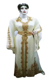 New Modern Moroccan Arabic Eid Kaftan Dress For Women Gown
