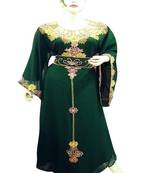 Modern Islamic Arabic Kaftan Dress For Weddin Gown Party Wear Dress