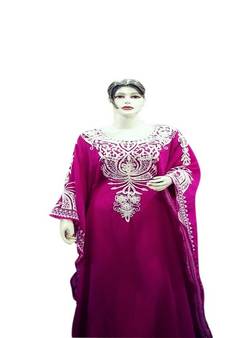 Gandura Moroccan Arabic Traditional Party Thobe Kaftan