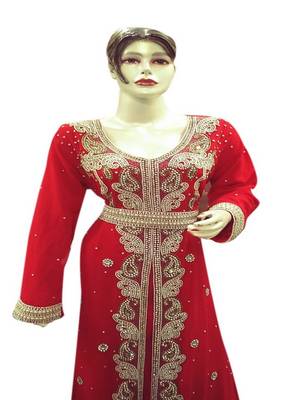 Morocan Arabic Islamic Kaftan Dress 2