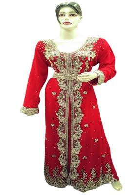 Morocan Arabic Islamic Kaftan Dress 3