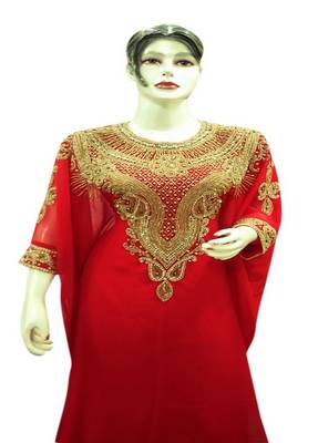Modern Islamic Arabic Kaftan Dress For Weddin Gown Party Wear Dress 1