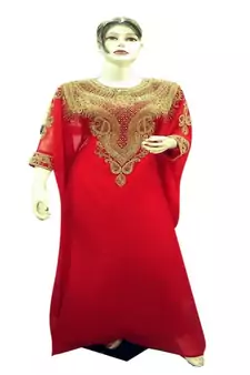 Modern Islamic Arabic Kaftan Dress For Weddin Gown Party Wear Dress