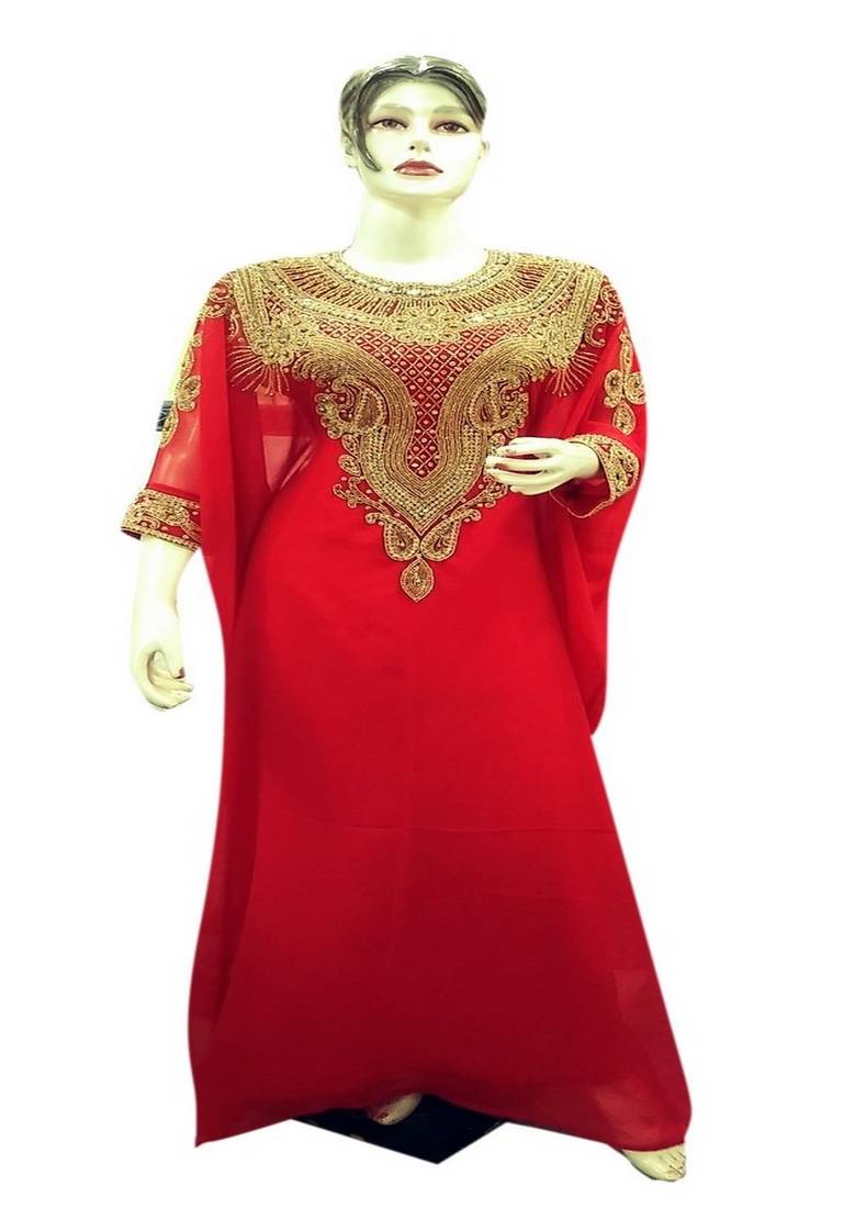 Modern Islamic Arabic Kaftan Dress For Weddin Gown Party Wear Dress