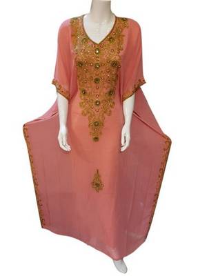 Morocan Arabic Islamic Kaftan Dress 1