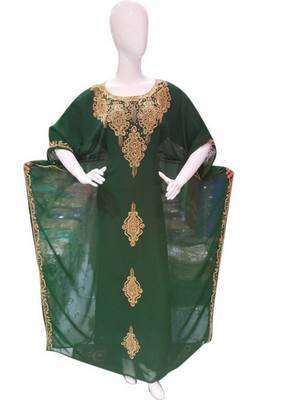 Morocan Arabic Islamic Kaftan Dress 1