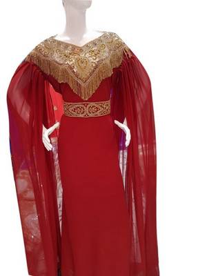 2018 Ramadan Eid Moroccan Kaftan Islamic Moroccan Jalabiya Dress 1