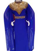 Royal Moroccan Beautiful Zari Work Jilbab Jalabiya Kaftan Dress