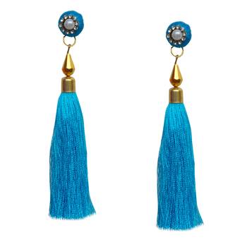 Blue danglers-drops 1