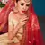 Beige Embroidered Satin Semi Stitched bridal lehenga
