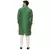 Green Plain Raw Silk Kurta Pajama