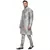 Grey Plain Raw Silk Kurta Pajama