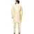 Beige Plain Raw Silk Kurta Pajama