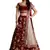 Marvellous Maroon Zari And Sequins Embroidered Semi Velvet Semi Stitched lehenga choli for wedding