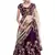 Purple Zari, Dori and Sequins Embroidered Velvet Semi Stitched bridal lehenga