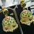 ETHNIC Jadau EMERALD RUBY PEARL STUD JHUMKI EARRING