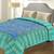Sea Green And Blue Rajastani Double Bed Razai