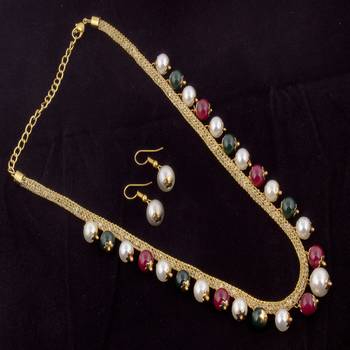 Multicolor Pearl Necklaces 2