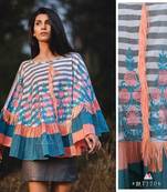 Lining Circular Poncho