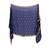 Anoma Navy Blue Color Chiffon Dupatta For Women'S & Girls