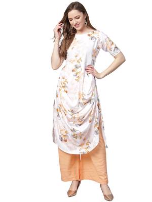 White printed crepe kurtas-and-kurtis 1