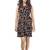 IMJI Nightwear Black Spagiti Short Printed Knitted Nighty For Women