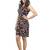 IMJI Nightwear Black Spagiti Short Printed Knitted Nighty For Women