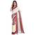 Off White  Madhyamoni Khadi Cotton Saree With Running Blouse Piece