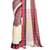Off White  Madhyamoni Khadi Cotton Saree With Running Blouse Piece