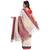Off White  Madhyamoni Khadi Cotton Saree With Running Blouse Piece